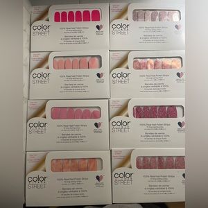 Color Street Nail Strips Pretty in Pink Bundle